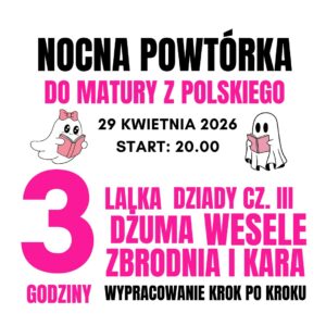 wielka powtórka last minute rozprawka schematy przecieki jakie tematy matura 2026